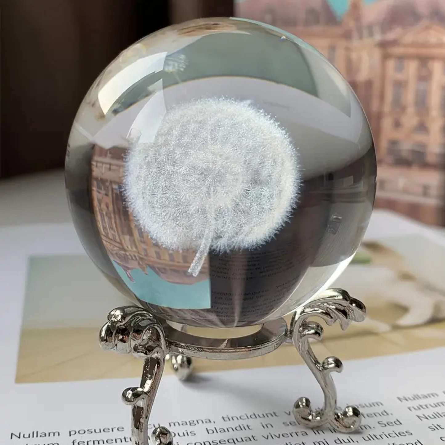 Crystal Ball -Dandelion