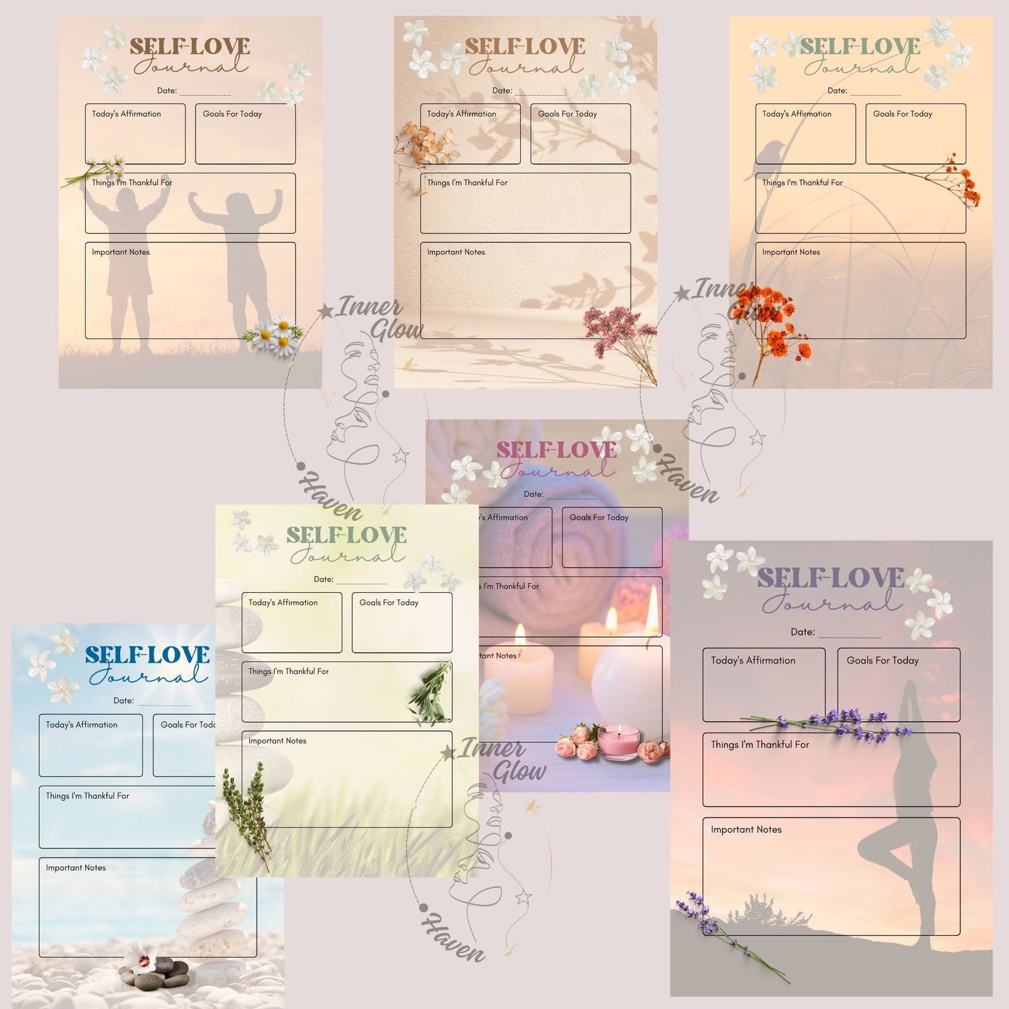 Self Love Journal - Digital Download -Printable