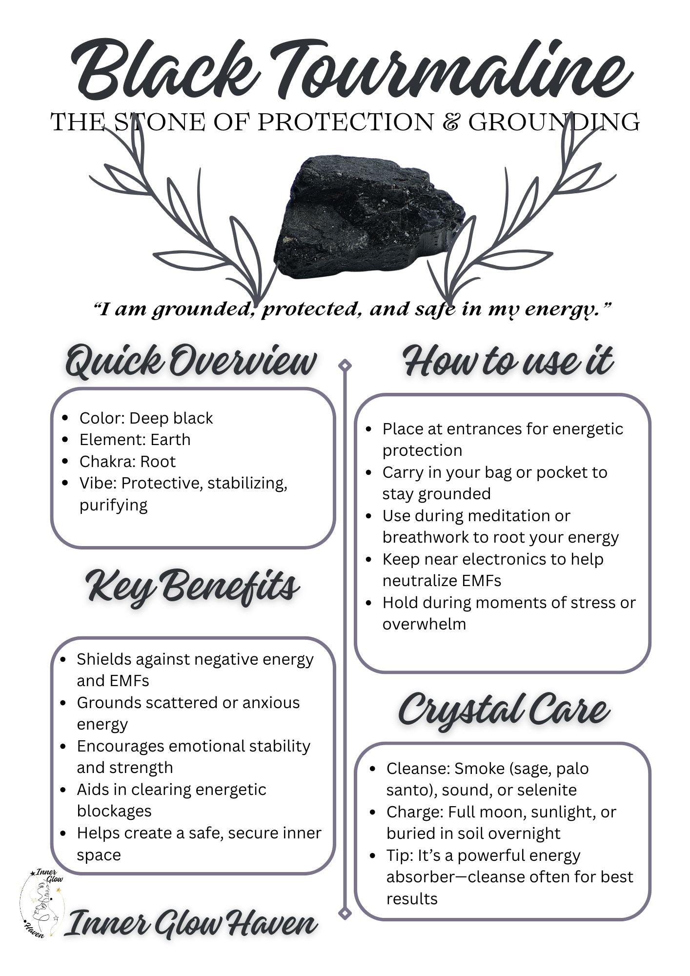 Crystal Guides - Free Digital Download -Printable