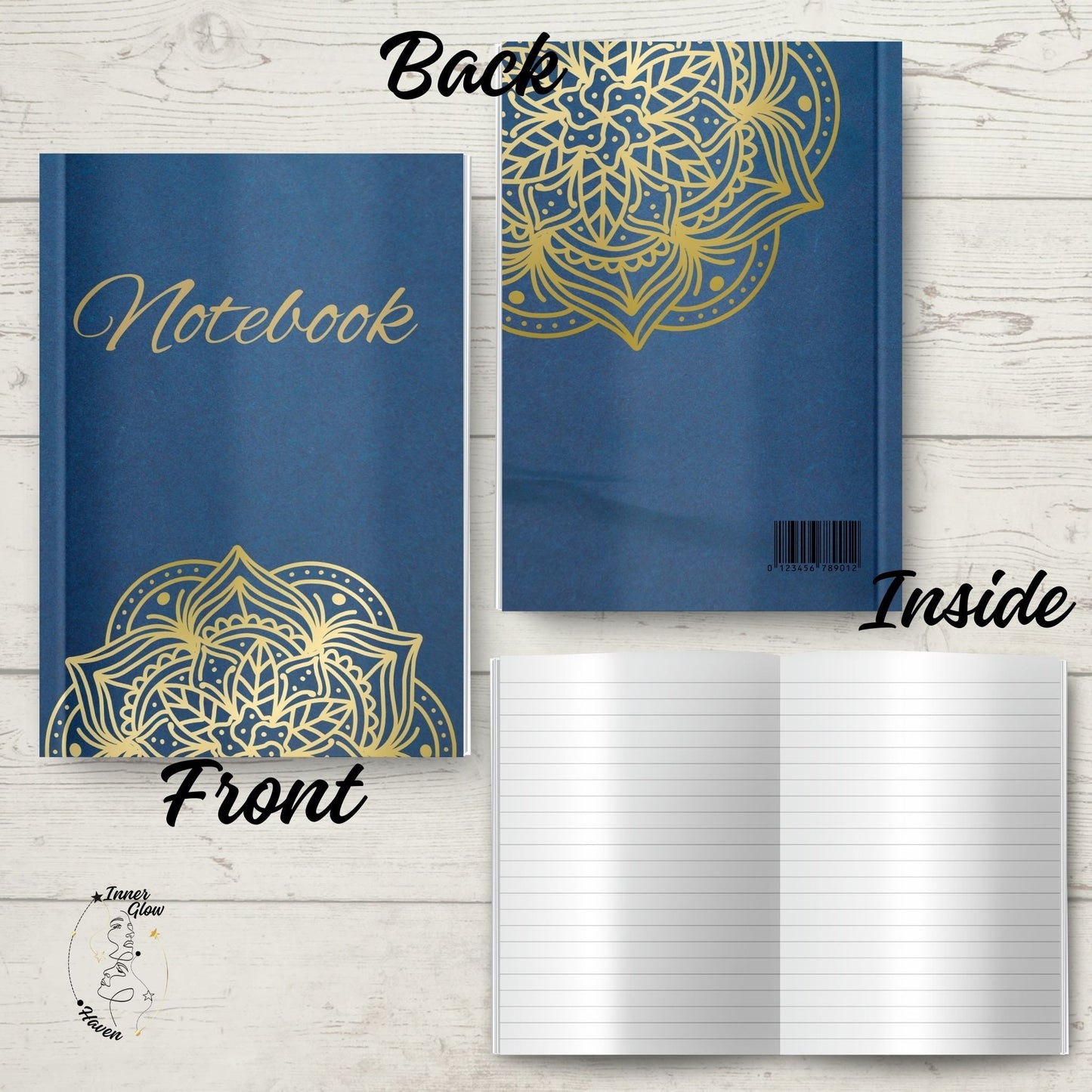 Inside, you’ll find 120 lined pages, perfect for journaling your thoughts, setting goals, writing daily reflections, or capturing dreams. This notebook is more than just stationery—it’s a cozy companion on your journey to greater well-being and self-discovery.