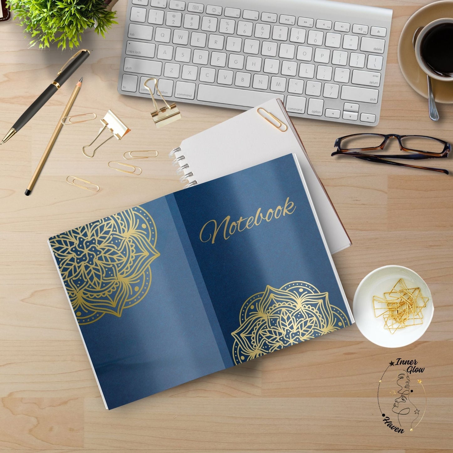 Journaling, goal setting, reflections, mindfulness