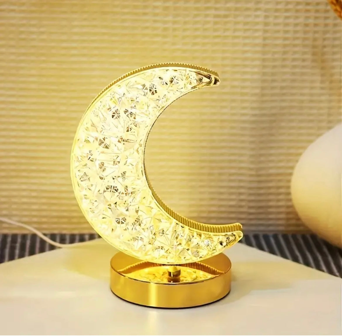 Moon Shape Touch Lamp