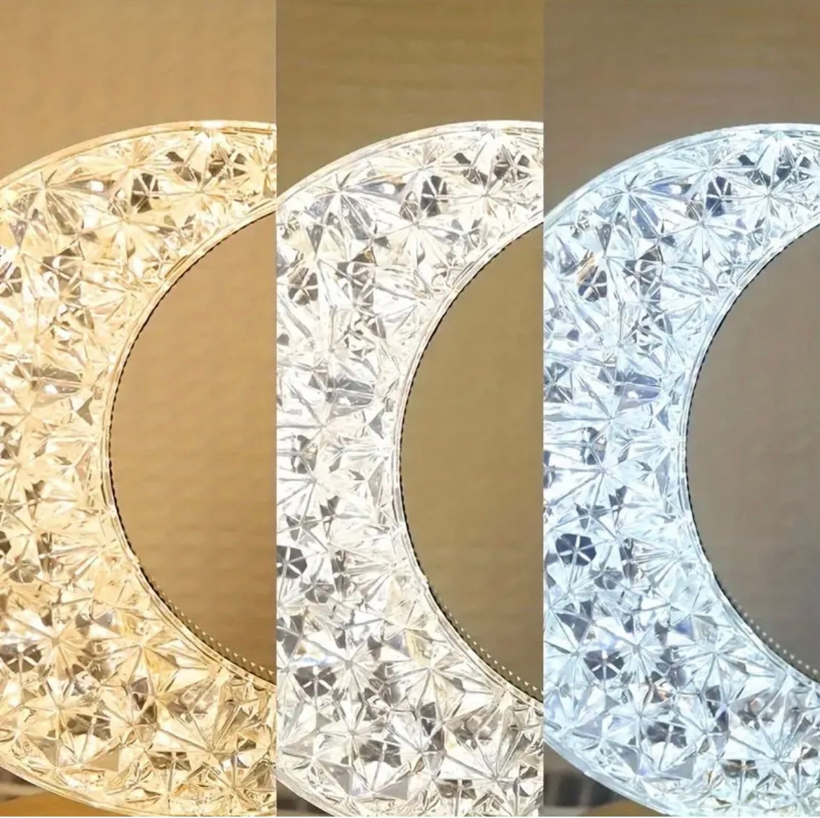 Moon Shape Touch Lamp