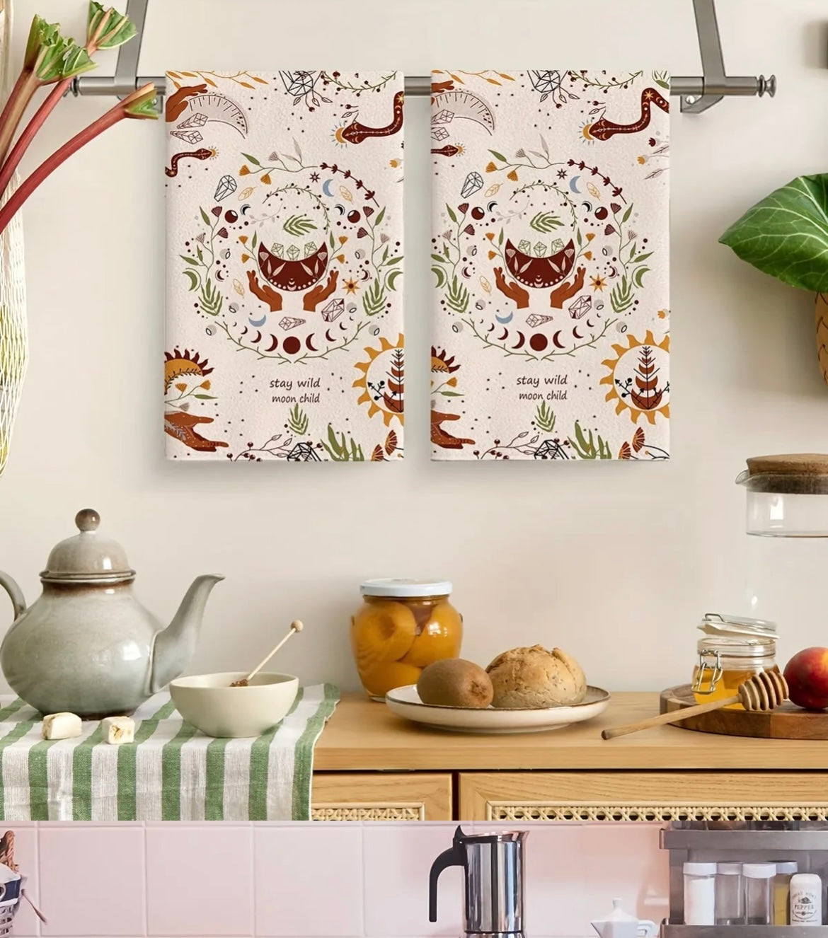 Printed hand towels