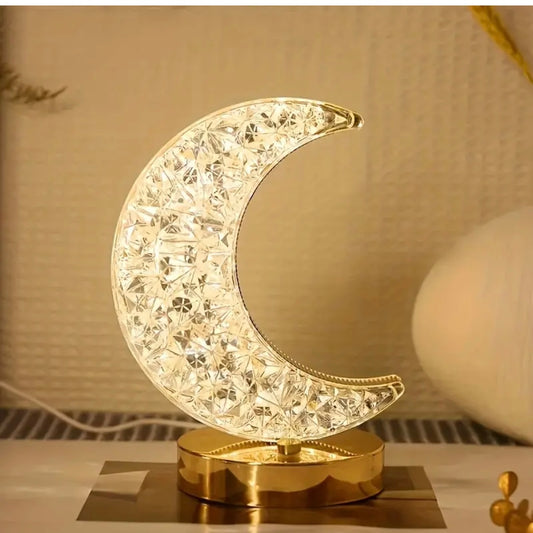 Moon Shape Touch Lamp
