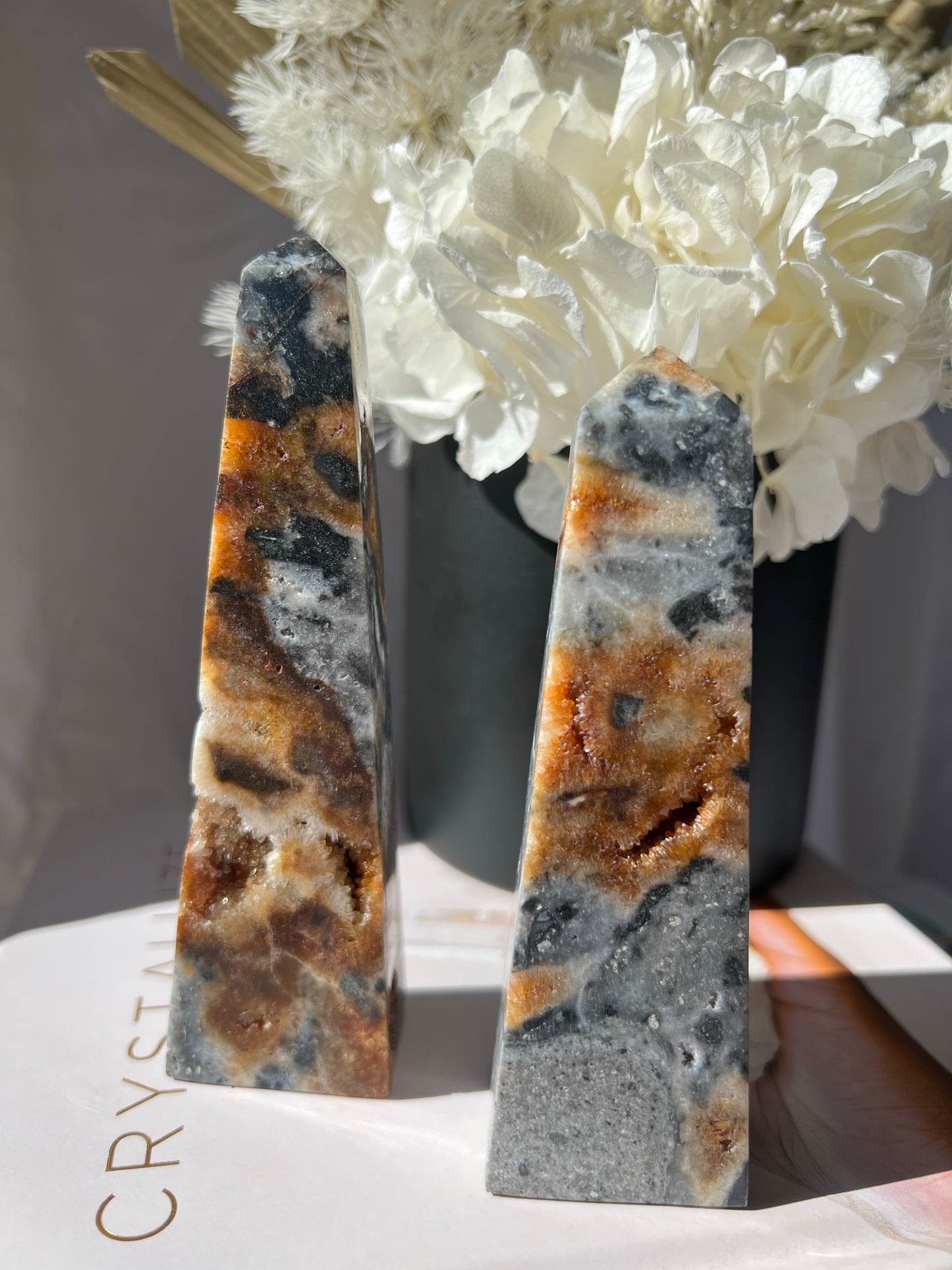 Zebra Jasper tower