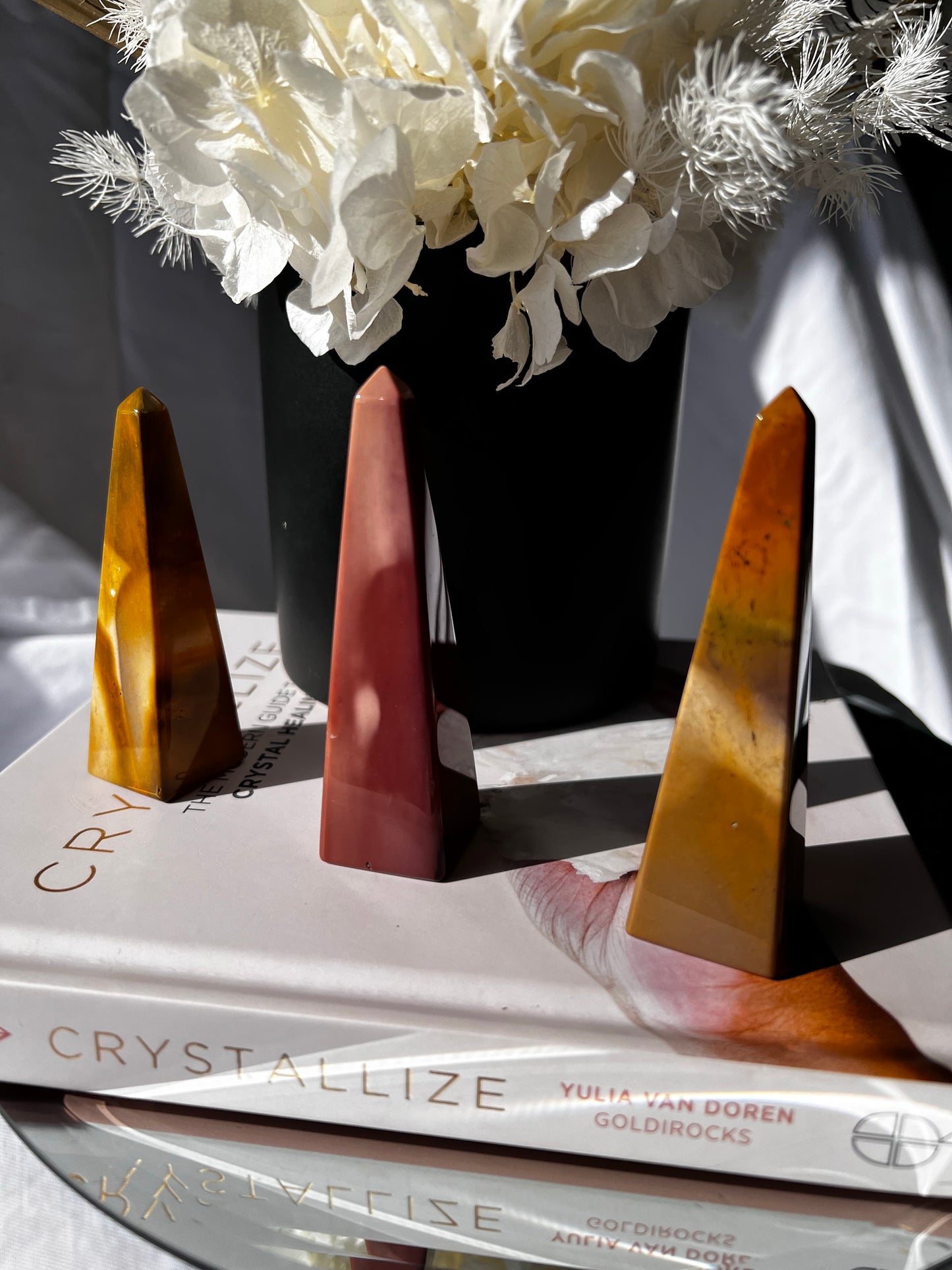Mookaite Obelisks - A Stone of Grounding & Adventure