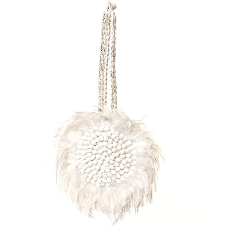 Feather & Shell Boho wall art