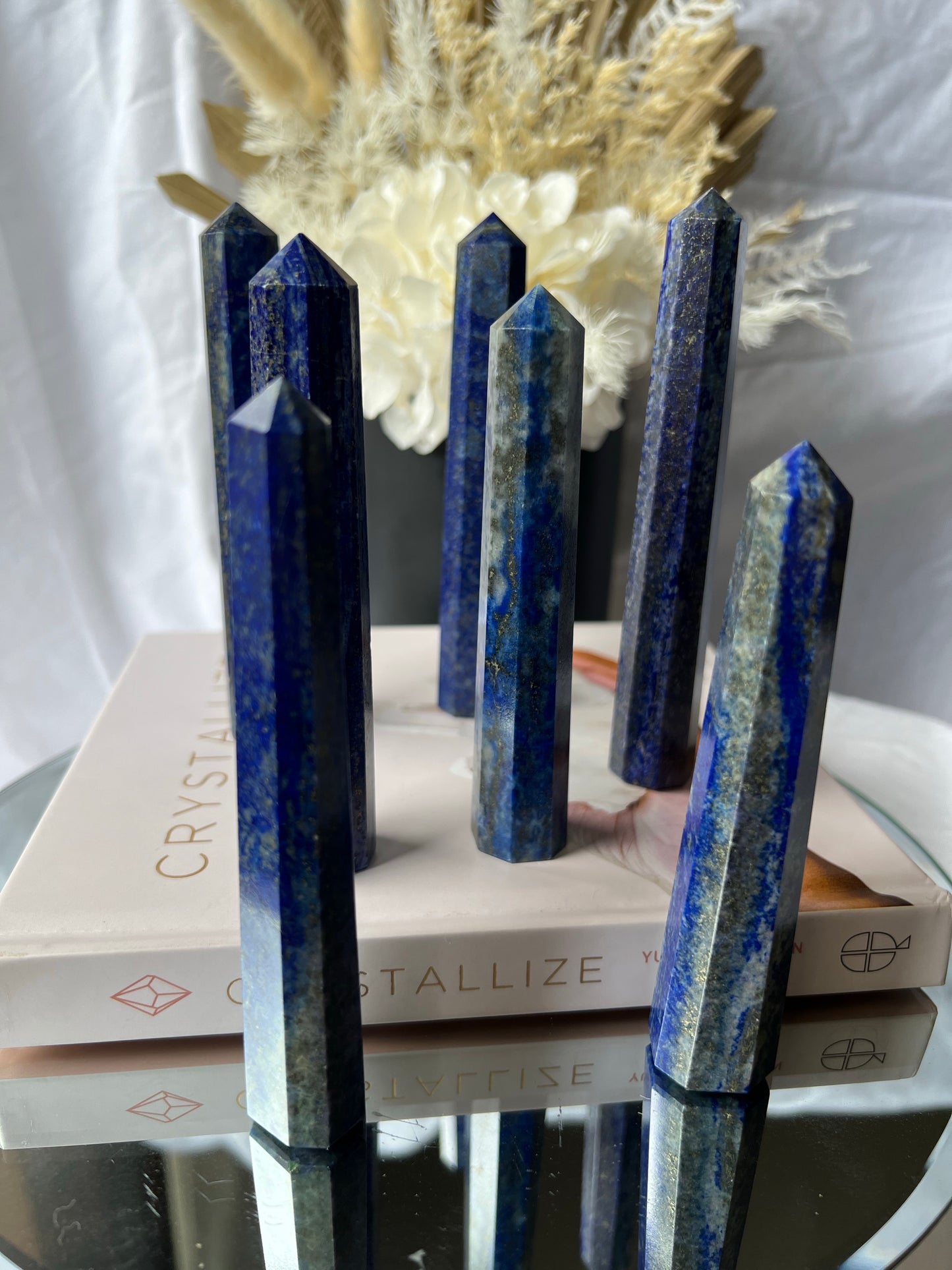 Lapis Lazuli Pencil Towers