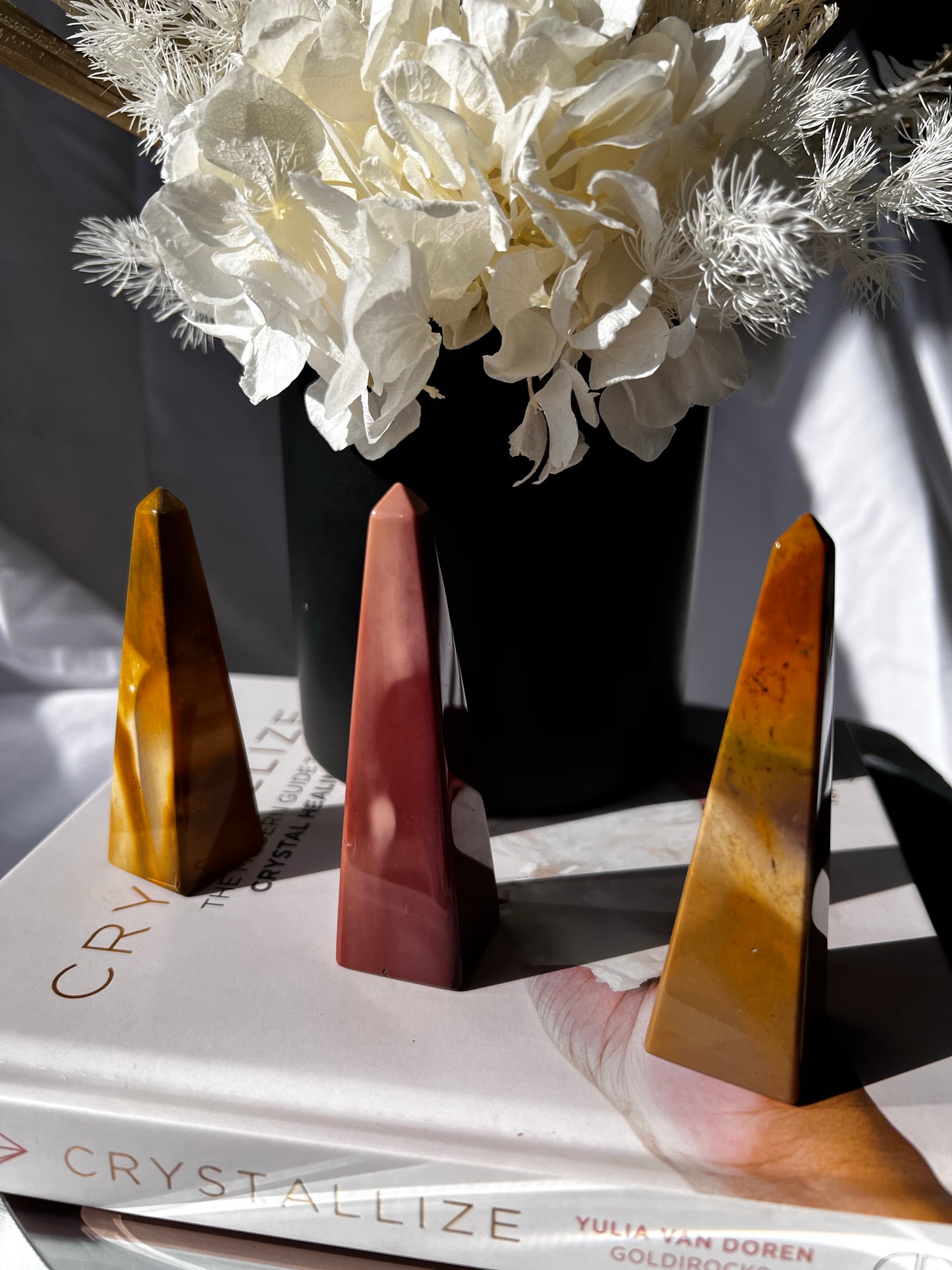 Mookaite Obelisks - A Stone of Grounding & Adventure