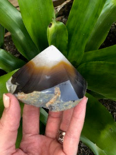 Natural Agate Polished Top