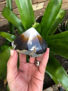 Natural Agate Polished Top
