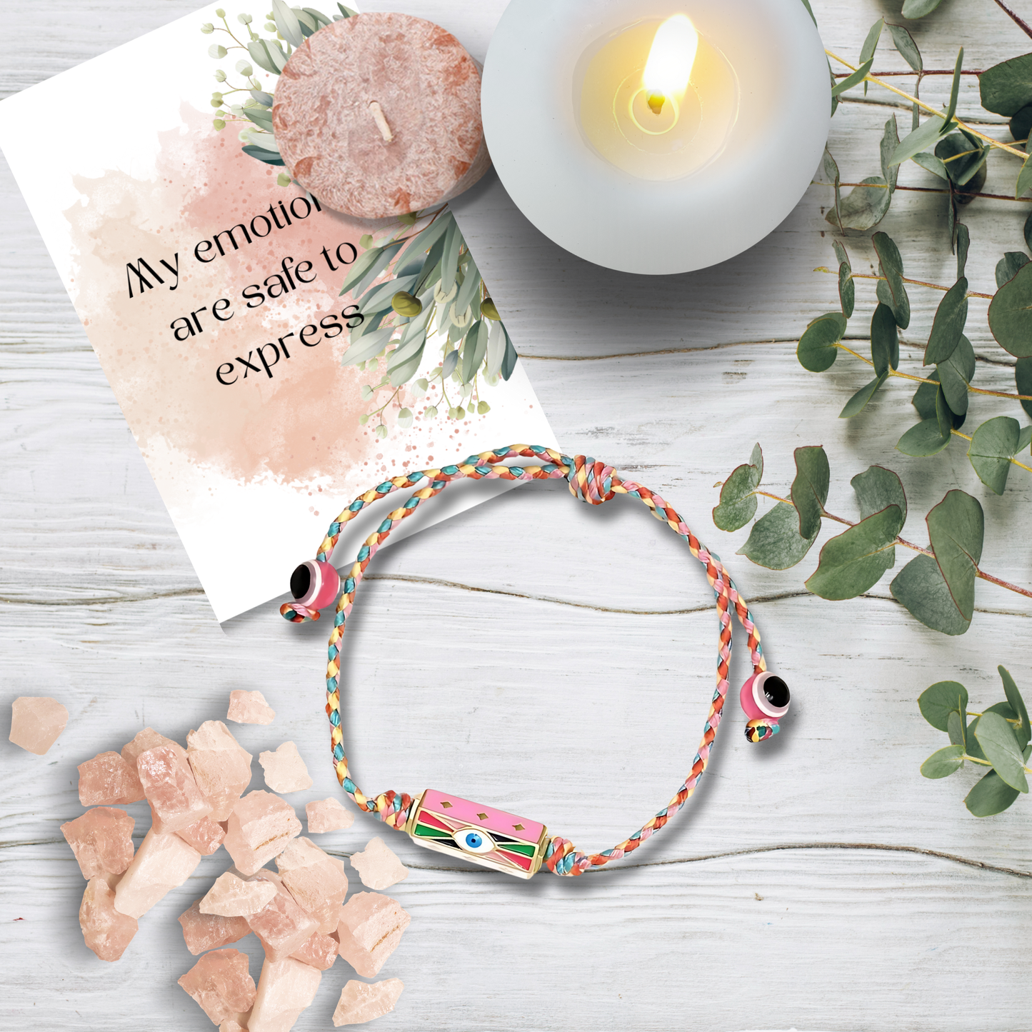 evil eye boho bracelet