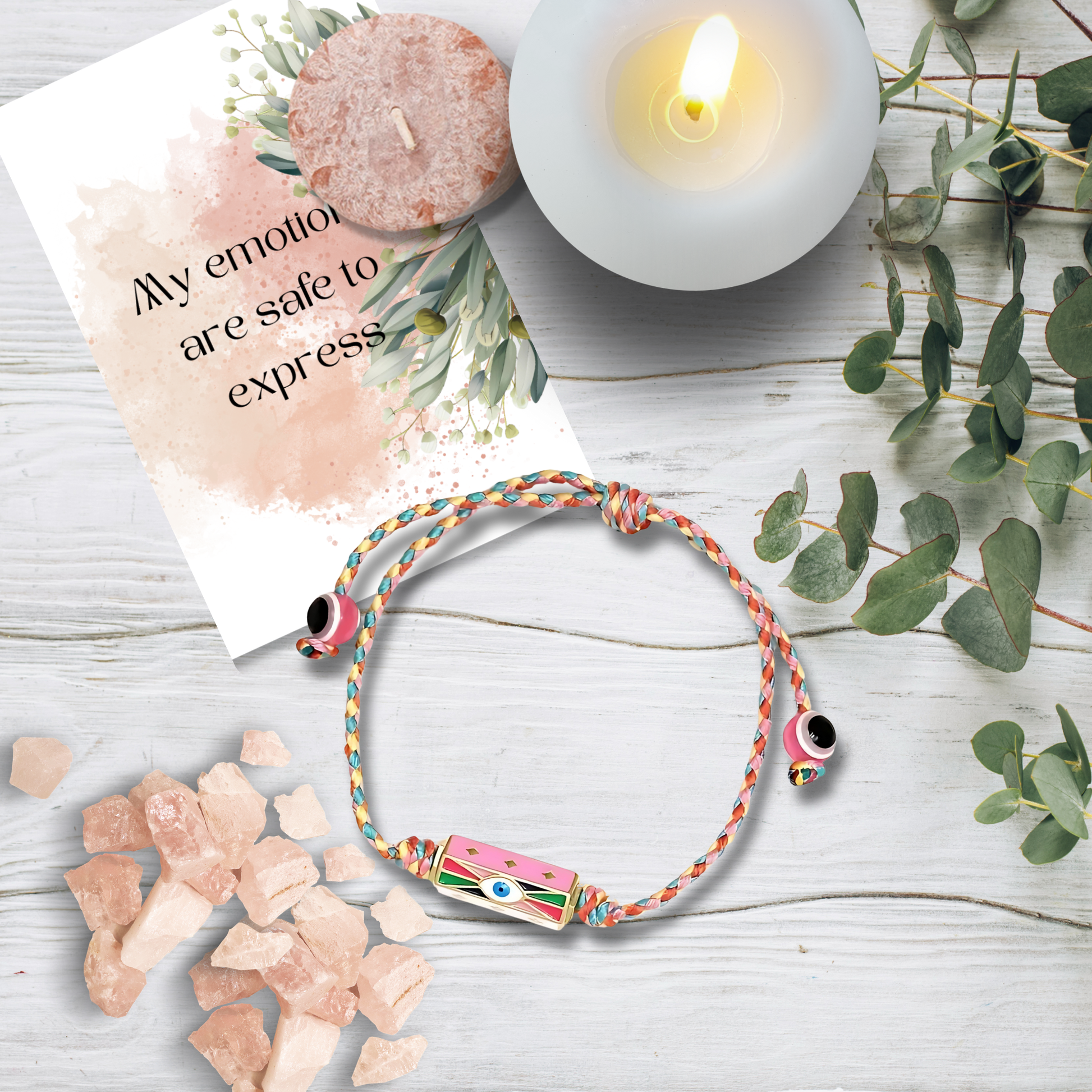 evil eye boho bracelet