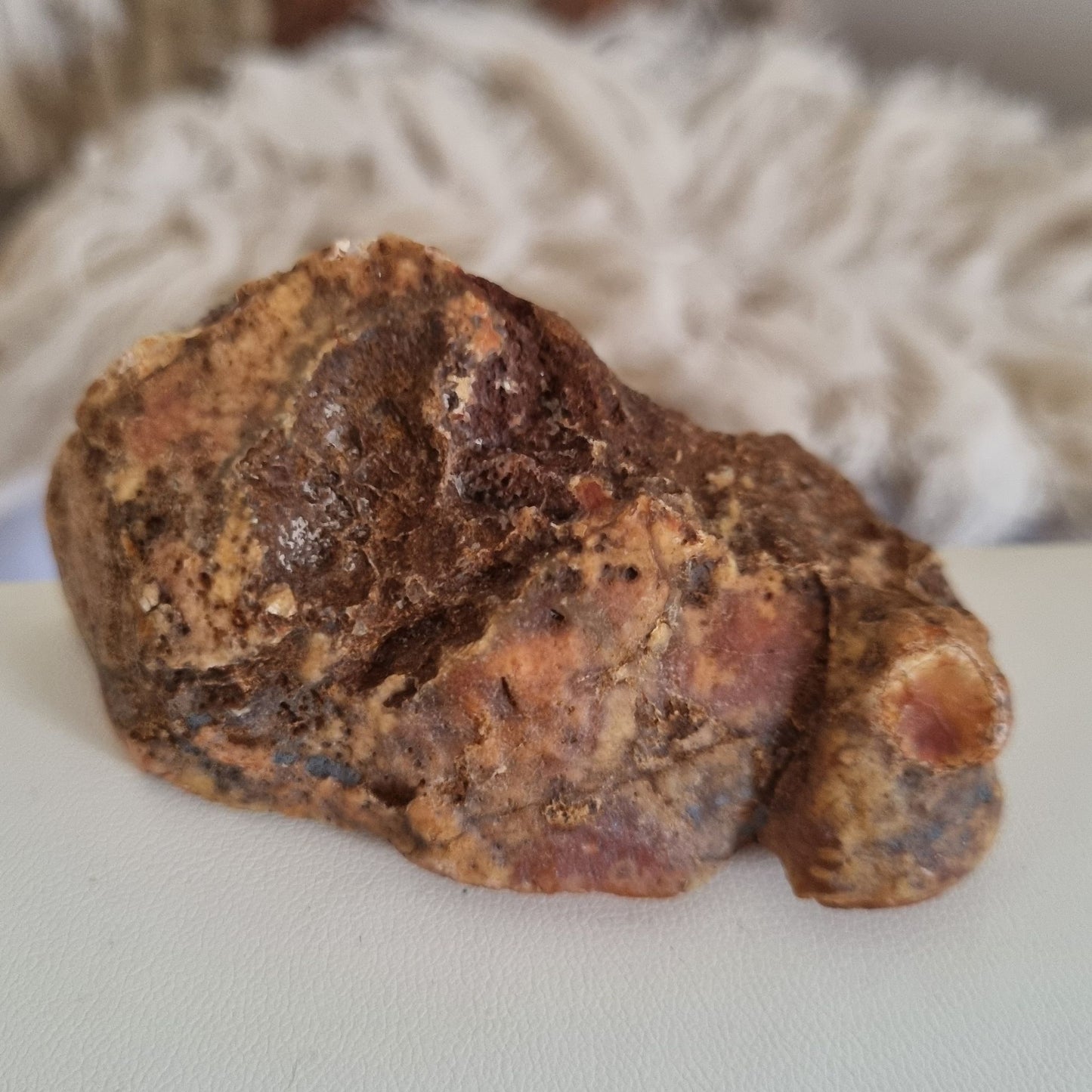 Agate – Banded Beauty from Agate Creek, QLD Raw edge
