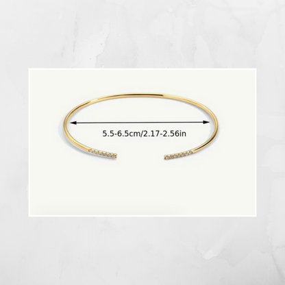 Dainty cuff Bangle