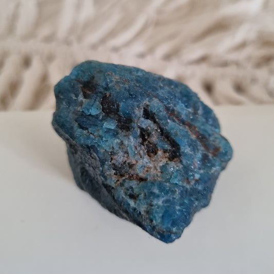Blue Apatite – Raw Energy Stone from Madagascar