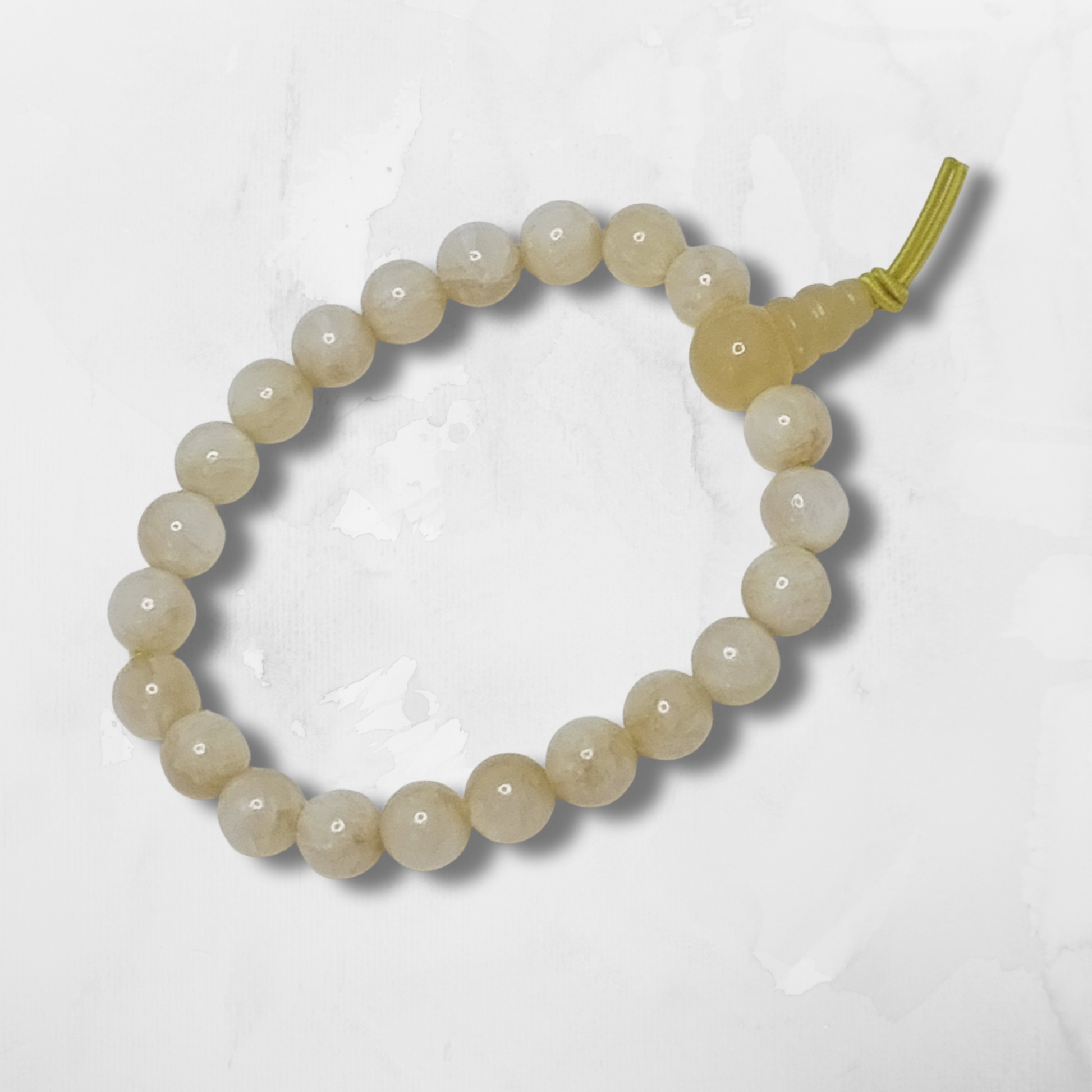 Brighten your energy with our Yellow Calcite Tumblestone Bracelet