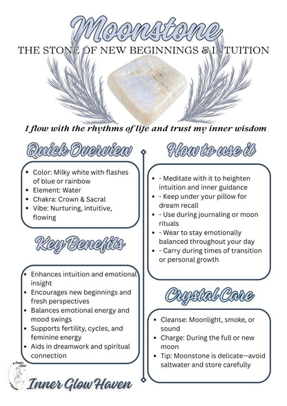 Crystal Guides - Free Digital Download -Printable