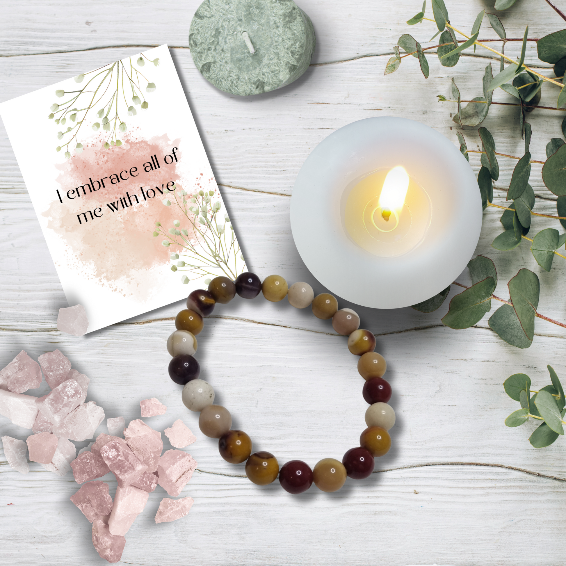 Mookaite Jasper is a stone of balance, calm, and emotional resilience