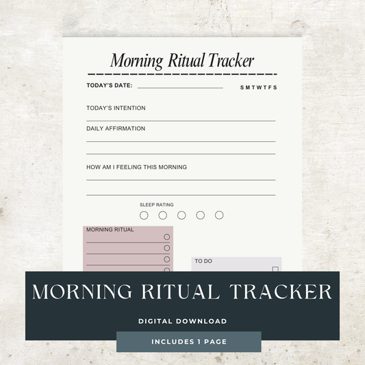 Morning Ritual Tracker