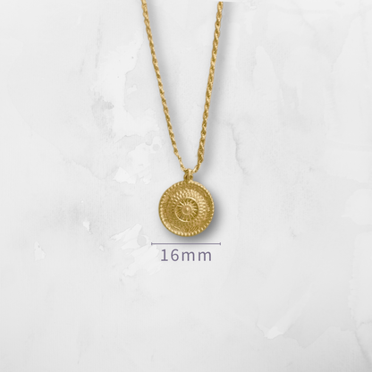 boho gold necklace, sun pendant necklace, summer layering jewelry