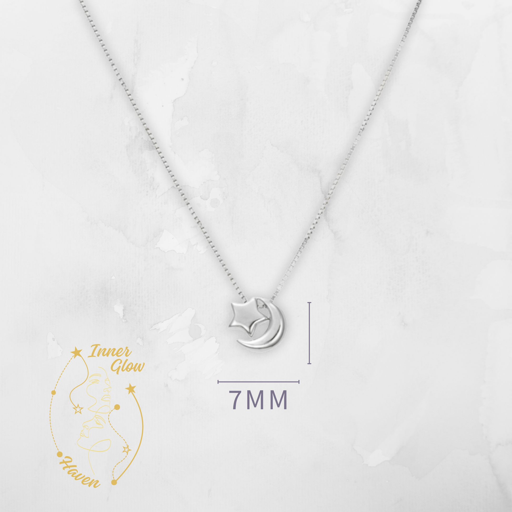 Product Details:
Chain Length: 42+3cm
Material: 925 Sterling Silver + e-coat (anti-tarnish technology)
Fitting Type: Lobster clasp
Features: Tarnish-resistant and hypoallergenic
Note: Please read the care instructions before making a purchase