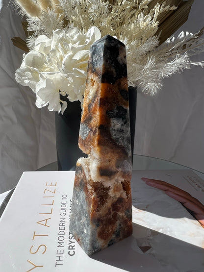 Zebra Jasper tower
