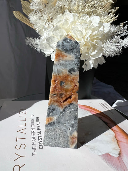 Zebra Jasper tower
